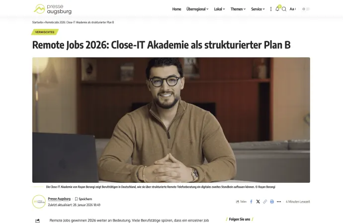 Artikel: Presse Augsburg